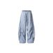 American Blue Curved Knife Checkered For Children In Spring Summer 2025, Loose And Lazy, With A Drooping Feeling, Wide_ecoleips.com