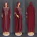 New Cross-border Women's Clothing, Middle Eastern Ethnic Style, Beaded, Plus-size, Loose-fitting, Slimming Long Gown_ecoleips.com