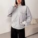 AD748 New American-style Fashion Retro Cardigan Autumn And Winter, Loose, Slimming, Versatile, Casual Sweatshirt For_ecoleips.com