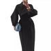 "Vintage Palace-Style Wool Coat – Retro Lantern Sleeves & Wide Lapel, Elegant Winter Long Coat For Women"_ecoleips.com