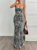 Women's Clothing Spring Fashion Slim Fit Sleeveless Dress For Women Leopard Print Elegant For Formal & Casual_ecoleips.com