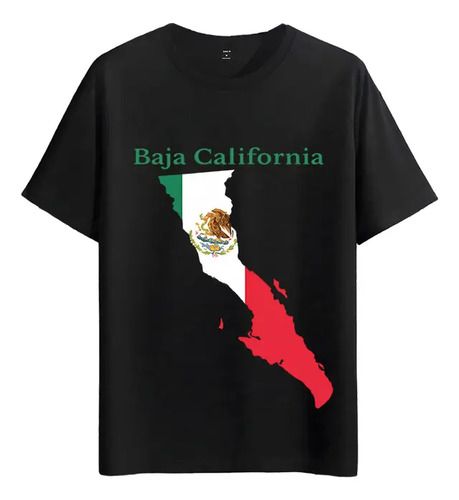 Women's T-Shirts Tshirt Muscle Freaks Baja California Style Flag_ecoleips.com