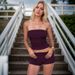 Voya Women's Spring And Summer New Sexy Fashion Set Sleeveless Vest Shorts Two-piece Set_ecoleips.com