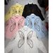 French Style Women's Heavy Duty Shirt Unique Design Butterfly Pattern Elegant Commuter Top For Spring And Autumn_ecoleips.com