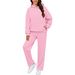 "Women's Cozy Fleece-Lined Hoodie & Jogger Set – Winter-Ready Comfort With Pockets & Stylish Fit"_ecoleips.com