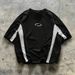 Women's Stylish Printed Pullover T-Shirt Comfortable Loose Short-Sleeved round Neck Color Blocking Casual Black Red Design_ecoleips.com