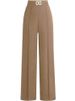 K High Waisted Commuting Slimming And Versatile Casual Wide Leg Trousers, Loose Business Women_ecoleips.com