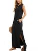 Popular Women's Summer Casual Loose Long Dress_ecoleips.com