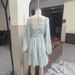 European And American Style Women's Long Sleeved Pleated Dress Solid Color Mesh Strapless Independent Website 2026 Fashion_ecoleips.com