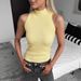 Aria Basics Aria Basics Cross-border Vest, European And American 2026 Summer New Style, Feminine Half-high Collar, Slim-fit, Figure-flattering_ecoleips.com