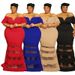 Women's Clothing Plus Size Women's Color Block Short Sleeve Dress Style Spring For Formal & Casual For Women_ecoleips.com