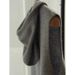 Aria Basics Vintage High-quality Japanese-style Raccoon Fur Knitted Vest, Sleeveless Gray Hooded Zip-up Cardigan Sweater For Women_ecoleips.com