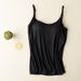 Upgraded Version Of Women's Camisole With Chest Pads, Skin-friendly, Soft, Slim-fitting, Home Sleepwear, Small Camisole,_ecoleips.com