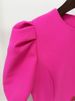 K Fashionable New Heavy Industry Nail Bead Sequin Three-dimensional Flower Short Sleeved Dress Small Formal Dress_ecoleips.com