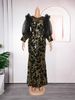 Women's Clothing Women's Plus Size Dress Fashion Sequin Christmas Party Dress_ecoleips.com