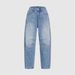 In-stock Cross-border Women's Clothing 2025 New European And American Retro Loose High-waisted Straight Wide-leg Jeans_ecoleips.com
