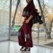 Women’s Rhinestone Embellished Lounge Pants – Oversized Fit, Plus Size Friendly (XS-XXXL)_ecoleips.com