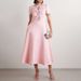 Women's Sweet Long Dress - Japanese & Korean Style With Diamond Neckline & Bow Detail (Casual Elegant Look)_ecoleips.com