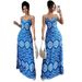 Slim Fit V Neck Long Dress Style Printed Suspender Fashion Relaxed Everyday Wear Comfortable Feshion_ecoleips.com