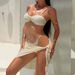 New 2026 Women's Clothing Sexy Three Piece Bikini Swimsuit Set American Style Fashion Striped Design_ecoleips.com