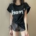 INS Pure Desire Women's T-Shirt Drop Shoulder Short Sleeve Loose Fit Slimming Base Layer Top For Summer Trendy_ecoleips.com