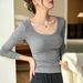 2025 #High Quality Products # Skin Friendly And Comfortable Modal Premium Cotton 2025 Autumn Outfit New Long Sleeved T-Shirt_ecoleips.com
