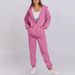 Women's Clothing Hooded Plus Velvet Sweater Women's Casual Loose Tops Jacket Couple Suit Hoodie_ecoleips.com