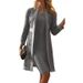 plus Size Women's Two Piece Set Solid Color Lace Hollow Cardigan Sleeveless Short Skirt European American Style Dress_ecoleips.com