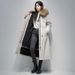 Luxury Detachable Rabbit Fur Parka – Long Winter Coat With Hood (M-XXXL, Knee/Ankle Length, Korean Streetwear Chic)_ecoleips.com