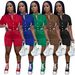 Women's Clothing Fashion Casual Baseball Jacket Cardigan Two Piece Suit_ecoleips.com