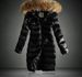 2023 European Station Winter New Fashion Slim Fit Mid-Length Down Cotton Coat With Large Fur Collar For Women Wholesale_ecoleips.com