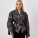 K New Street Style Personalized Fashion Retro Imitation Leather Jacket Jacket With Lapel Tie_ecoleips.com