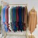 Modest Abaya Dress Large Headscarf Solid Color Plus Size For Women Middle East Dubai Türkiye Style Fashion Accessory For Spring/Autumn & Summer_ecoleips.com