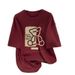 Oversized Pure Cotton T-Shirt For Women – Soft Relaxed Fit Drop Shoulder Tee In 12 Colors (White, Black, Wine Red)_ecoleips.com