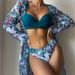 2022 New European American Sexy Multi-color Three-piece Bikini Set, Wholesale And Retail Of Women's Swimwear In Stock_ecoleips.com