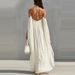 2026 Sexy Hollow Hight Waist Holiday Dress Women Fashion Pleated Solid Long Dress Elegant Halter Off Shoulder Long Sleeve Gowns_ecoleips.com