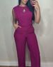 Women's Clothing Spring Cute Fresh Sweet Women's Sleeveless Polyester Fashion Casual Clothing Set Linen_ecoleips.com