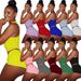 3147 European American Plus-size Women's Clothing, Street Style Breathable And Sweat-absorbing Sports Pants Two-piece_ecoleips.com