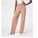 Women’s Clothing High Elastic Button Wide Leg Slim Pants Leggings_ecoleips.com
