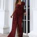 Women's Clothing plus size women's clothing gold stamped big swing sexy long skirt tailing banquet evening dress dress_ecoleips.com