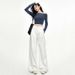 American Retro High-waisted Loose Wide-leg Pleated Drapey Straight Jeans For Women Wholesale_ecoleips.com