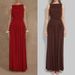 Women's Clothing Spring Women's Long Dress Sexy Simple Solid Color Pleated Waist Cinching For Formal & Casual For Women_ecoleips.com