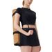 New Casual Sports Underwear Tennis Skirt Suit Running Sports Yoga Suit Fitness Clothes_ecoleips.com