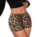 Aria Basics Aria Basics 2026 New Summer European And American Women's Sequin Leopard Print Ultra-Short Shorts Y2k Mini Carnival_ecoleips.com