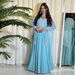 Women’s Clothing Fashion Chiffon Hot Diamond Dress Muslim Robe Dubai Arabian Long Skirt_ecoleips.com