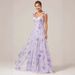 New Arrival French Retro Floral Print Dress Casual High Waist Round Neck Flower Printed Dress For Daily_ecoleips.com