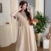 Summer New Korean Fashion 2-Piece Maternity Dress For Pregnant Women_ecoleips.com