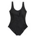 Women's Clothing Internet Celebrity Swimsuit Female One Piece Sexy Backless Bikini Swimsuit New Black Belly Covering Hot Spring Swimming_ecoleips.com