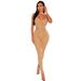 Women's Clothing fashion women's hot diamond sexy slim fit arm wrapped suspender jumpsuit_ecoleips.com