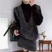 Heavy-duty Sequined V-neck Knitted Outerwear Sweater Vest For Women_ecoleips.com